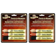 Parker & Bailey Touch-up Markers Furniture 3 Wood Tones Brown Color, 2 Pack