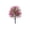 Purple, variant on Spring Violet Ground-Stick Wedding Aisle Markers Artificial Flowers for Seasonal Decor, Lifelike Faux Outdoor Flowers, Weatherproof and Flexible for Event and Home Decoration