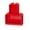 Red, variant on LEGO Storage Products: 41171735 Brick Shelf Set 4 Stud & 8 Stud Box Shelves - White
