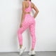 thumbnail image 5 of Gibobby Pantalones deportivos Pantalones de yoga ajustados con estampado de leopardo para mujer(Rosa， L), 5 of 5