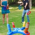 thumbnail image 2 of JoyStone Pool Toys Games Set, Floating Basketball Hoop Inflatable Cross Ring Toss Game Toys for Kids Adults, Summer Party Swimming Pool Water Games, 2 of 8