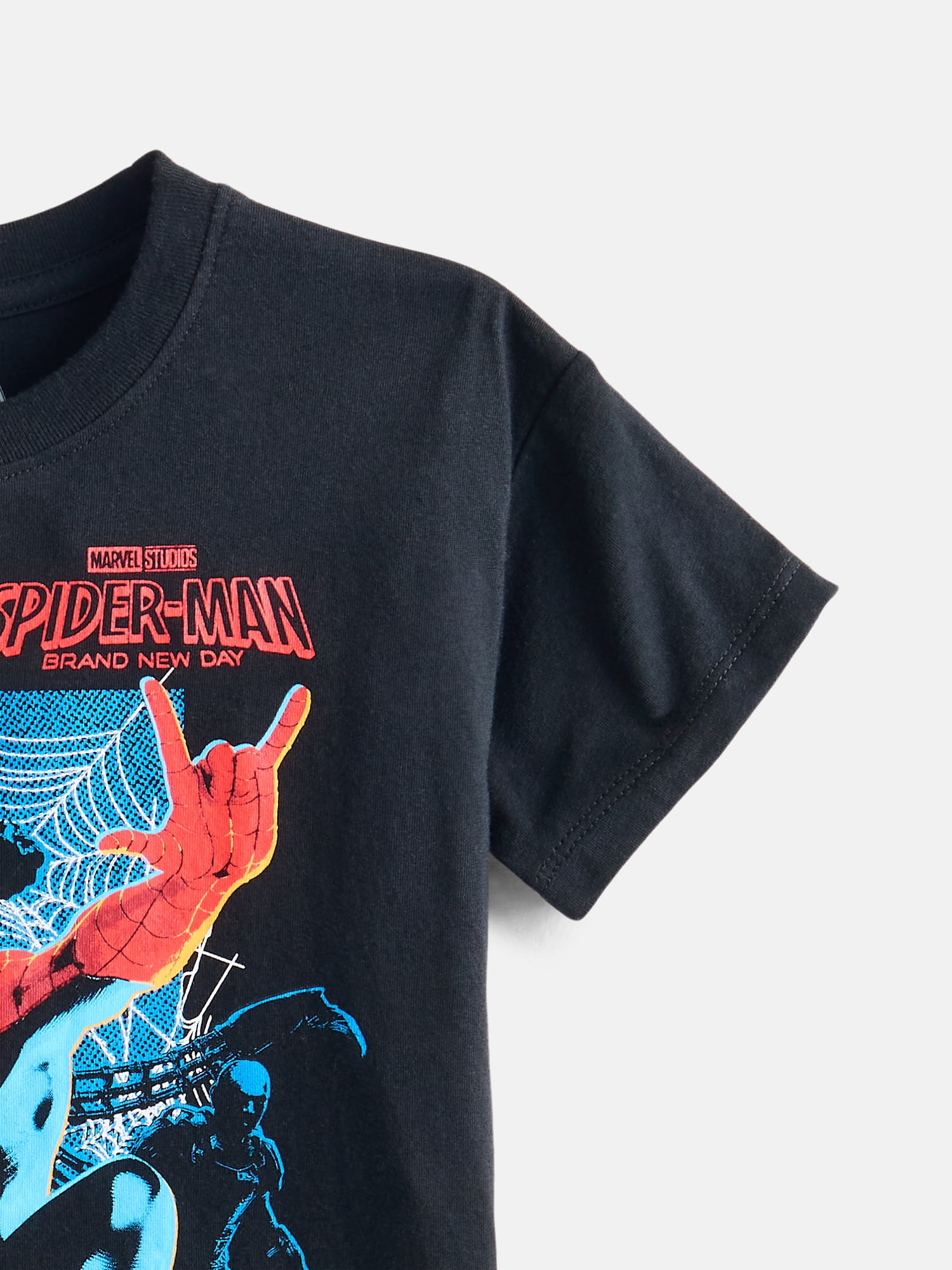 Spider-Man Toddler Boys Graphic Tee with Short Sleeves, Sizes 12M-5T