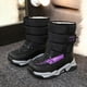 thumbnail image 4 of Botas de nieve para niños, otoño e invierno, zapatos de algodón grueso con forro polar para niños, botas cálidas para niñas de tamaño mediano y grande, 4 of 5