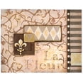 thumbnail image 2 of Susan Osborne 44x36 Gallery Wrapped Canvas Wall Art Titled - La Fleur, 2 of 4