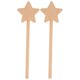thumbnail image 1 of 2pcs Star Shape Fairy Stick Painting Wands Handmade Fairy Stick Diy Graffiti Fairy Stick, 1 of 4
