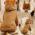 thumbnail image 2 of Coloody Pet Dog Cat Hoodie with Pockets Suitable for Small Dogs, 2 of 7