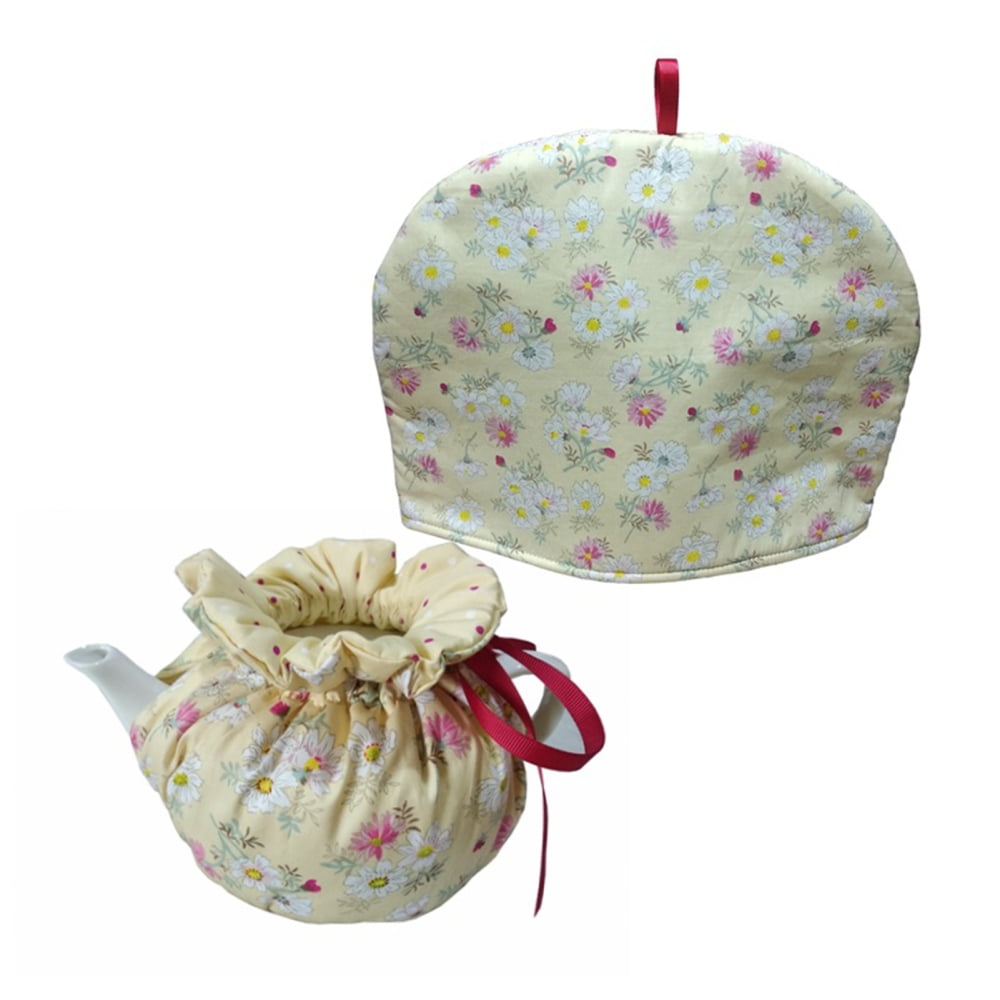 Vintage Floral Teapots Dust Cover Cosy Kettle Cover Insulation And Keep