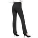 thumbnail image 3 of Sunloudy Pantalones de mujer, pantalones acampanados elásticos de cintura alta de color sólido con bolsillos para citas de fiesta Sunloudy  S, M, L, XL, XXL, 3 of 6