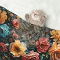 thumbnail image 2 of Yiaed Floral Dreamcatcher Elegance Print Dog Blankets-Cat Blanket Washable for Couch Protection,Puppy Blanket, Soft Plush Reversible Throw Furniture Protector-Small, 2 of 8