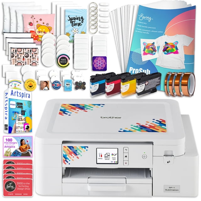 Kit inicial de impresora de sublimación Brother SP-1 con tinta