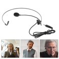 thumbnail image 3 of HLONK Headset Microphone 3.5mm Microphone Business Headset Microphone for Speaking, 3 of 7
