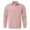 thumbnail image 4 of Kureaily Men's Long Sleeve Wrinkle Free Shirts Casual Button Down Shirts, 4 of 9