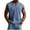 Navy, variant on Mens Casual Solid Color Sleeveless T-Shirts Crew Neck Workout Muscle Tank Tops Summer Outdoor Fashion Streetwear