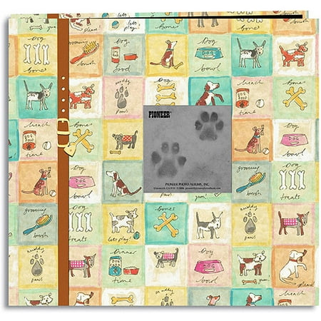 Pet 12X12 Postbound Album With Photo Window, Dog