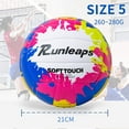 thumbnail image 3 of Official Size 5 Soft Waterproof Volleyball for Beach, Pool, Gym, and Training, 3 of 6