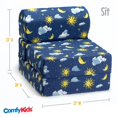 thumbnail image 3 of Chaise rabattable ComfyKids® 2-en-1 robuste et légère, 3 of 7