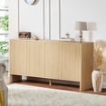 thumbnail image 2 of QinaQin Buffet Moderne de 58 Pouces, Chêne, 2 of 8