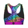 thumbnail image 2 of Bratz Metallic Rainbow PSD Sports Bra-XLarge, 2 of 2