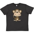 thumbnail image 3 of Inktastic Monkey Youth T-Shirt, 3 of 5