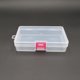 thumbnail image 1 of Caja de pestillo transparente multifuncional Yuxing Alta capacidad plástico cuadrado rosa, 1 of 5