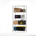 thumbnail image 3 of Furinno Wayar 5-Tier Metal Storage Shelf Rack, 36 x 14 x 72, Stainless Steel, 3 of 5