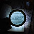 thumbnail image 2 of 30x 60x Reading Magnifier, Rechargeable Lighted Magnifier with 33 LEDs, Dimmable Magnifying Glass for Seniors, Newspapers, Crafts, Exams, Books and W, 2 of 5