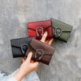 thumbnail image 4 of Cartera corta sencilla con estampado de cocodrilo para mujer, cartera de mano para mujer, monedero, tarjetero pequeño, 4 of 6