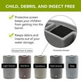 thumbnail image 3 of Good Ideas IMP-D50-RED Impressions Downton Rain Saver Rain Barrel, 50 Gallon, Red Brick, 3 of 6
