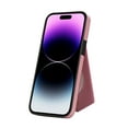 thumbnail image 5 of Dteck Wallet Cover for Apple iPhone 15, Crossbody Shoulder Strap Premium PU Leather with Credit Card Holder, Women Girl Purse Flip Folio Kickstand Case, Rosegold, 5 of 5