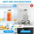 thumbnail image 4 of 64 oz Glass Pitcher with Lid and Spout, 1.8L Heat & Cold Resistant Glass Water Carafe with Handle for Hot/Cold Water, Easy to Clean Large Drink Pitcher for Cold and Hot Beverage, 4 of 7