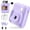 Purple, variant on Zostuic Kids Instant Print Camera 30MP Digital Video Camera for Toddler Age 3-12 Years Old Selfie Camera Toy  with 4 Rolls of Printing Paper Purple
