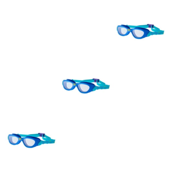 Naiovety Gafas de natación de alta definición Clear View - Hechas de PC para adaptarse a la estructura facial Correa ajustable Anillo Type1 NO1