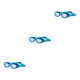 thumbnail image 1 of Naiovety Gafas de natación de alta definición Clear View - Hechas de PC para adaptarse a la estructura facial Correa ajustable Anillo Type1 NO1, 1 of 6