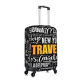 thumbnail image 3 of Kdxio Travel Pattern Luggage Cover for Travel,Elastic and Durable,Fits 18-32 Inch,Anti-Scratch Suitcase Protector, 3 of 9