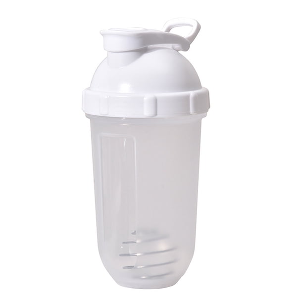 Vaso de agua de plástico de gran capacidad con polvo de proteína graduado, vaso agitador para fitness, vaso mezclador práctico, vaso agitador