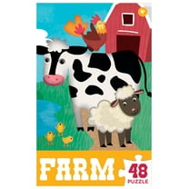 Farm 48 Pieces Interlocking Jigsaw Puzzle for Kids