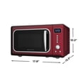 thumbnail image 4 of Microondas Frigidaire EMW788RETRO 20L 700W Diseño Retro Rojo-Plata, 4 of 6