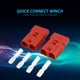 thumbnail image 3 of Conexión rápida de batería, 2 piezas 175A 600V Conector de cabrestante rojo Enchufe de conexión rápida Aspecto llamativo VoborMX herramienta, 3 of 8