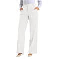 thumbnail image 6 of Oksale Womens Dress Pants Business Casual Tall Pants with Pockets Loose Straight Leg Slack Pants for Officewear White XS, 6 of 7