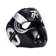 thumbnail image 4 of LOVIVER Boxing Headgear Adjustable Full Face Protection for Muay Thai Mma Kickboxing Argent M, 4 of 8
