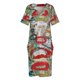 thumbnail image 4 of Vestido largo de mujer con bolsillos sueltos y boca de monstruo, vestidos largos., 4 of 7