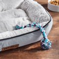 thumbnail image 2 of Vibrant Life Luxe Dog Bed Cuddler, 27"x21", Gray/Black, 2 of 4