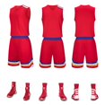 thumbnail image 1 of 2022 new basketball suit men's and women's Jersey printing student personality trend competition training suit sports vest, 1 of 5