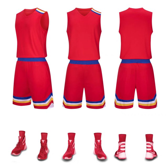 2022 new basketball suit men's and women's Jersey printing student personality trend competition training suit sports vest