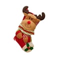 thumbnail image 4 of Medias navideñas de alce Adornos navideños colgantes Bolsa de regalo navideña Medias navideñas colgantes para de la cama familiar, 4 of 9