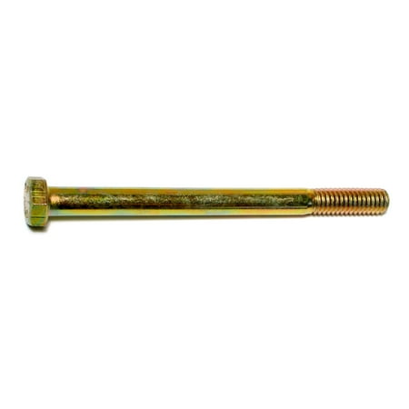 

5/16 -18 x 4 Zinc Plated Grade 8 Steel Coarse Thread Hex Cap Screws HCS8-111