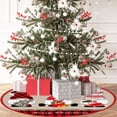 thumbnail image 1 of Almohadillas De Piso Falda de árbol de Navidad Goblin Snowflake 90cm Almohadilla de árbol de Navidad para sala de estar (ASQ73) Wdftyju Libre de BPA, 1 of 3