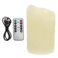 thumbnail image 4 of 1 Set of USB Charging Dimming Atmosphere Decoration LED Candle Light (Beige), 4 of 10