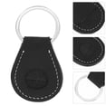 thumbnail image 2 of Key Chain Leather Card Sleeves Lovely Key Chain Ornament Hanging Decors for Card, 2 of 5