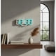 thumbnail image 2 of Reloj Digital Pared o Buro Color Azul Temperatura Alarma Hogar, 2 of 6
